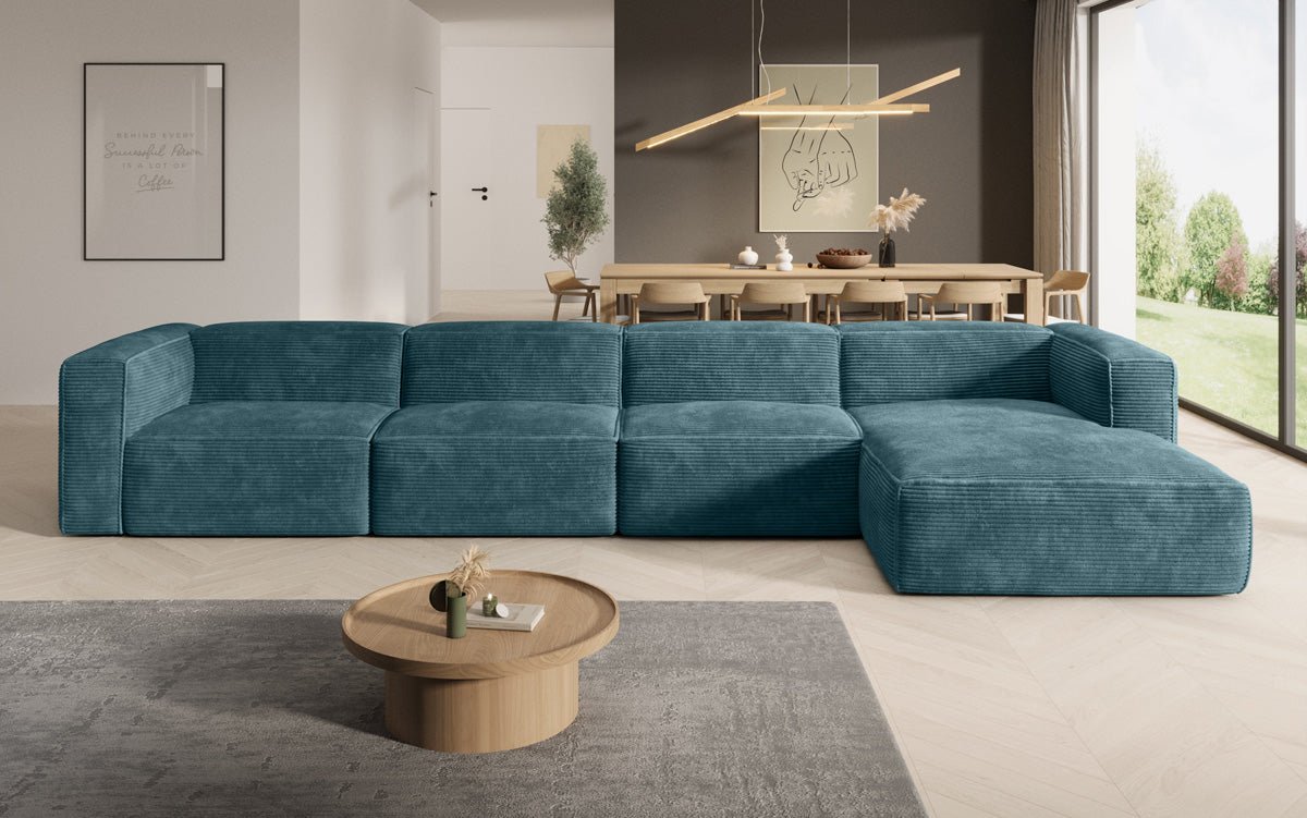 Designer Sofa Comfy L Maxi in Cord