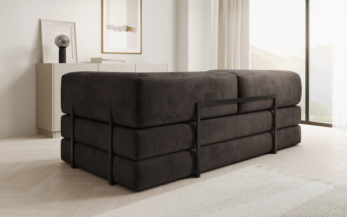 Sofa Designer Lazy 3-osobowa w aksamitnej tapicerce