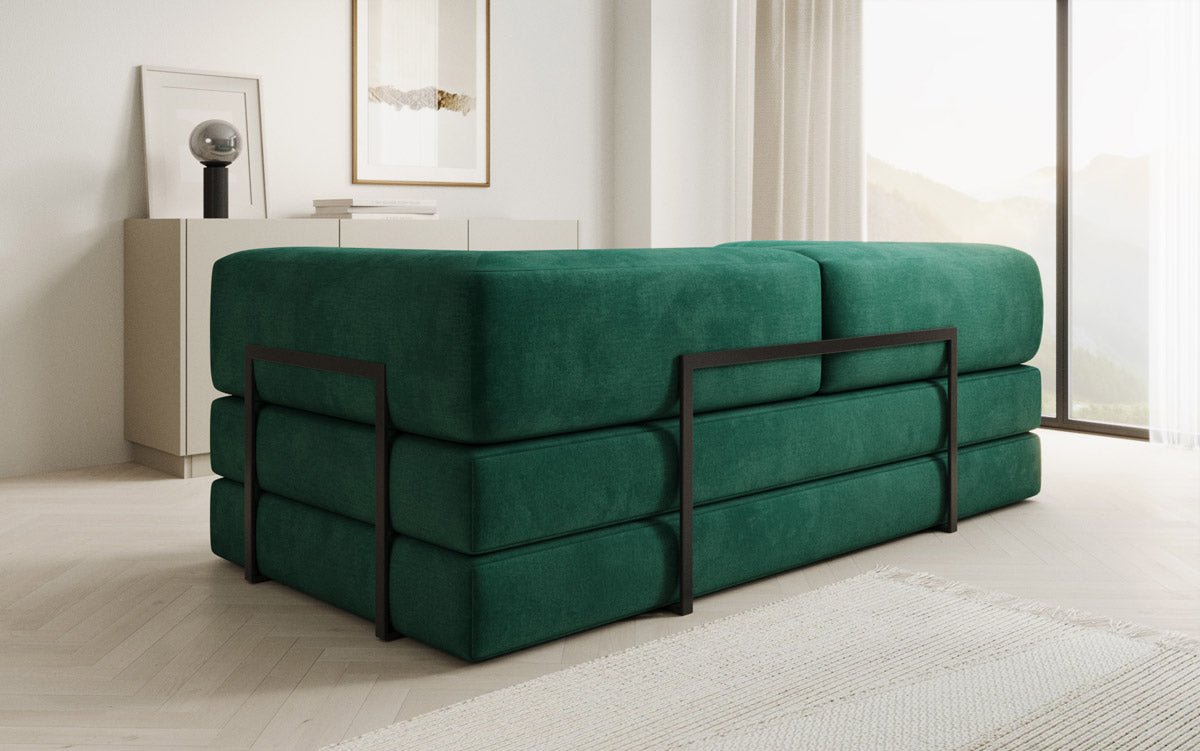 Sofa Designer Lazy 3-osobowa w aksamitnej tapicerce