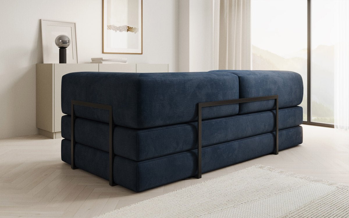 Sofa Designer Lazy 3-osobowa w aksamitnej tapicerce