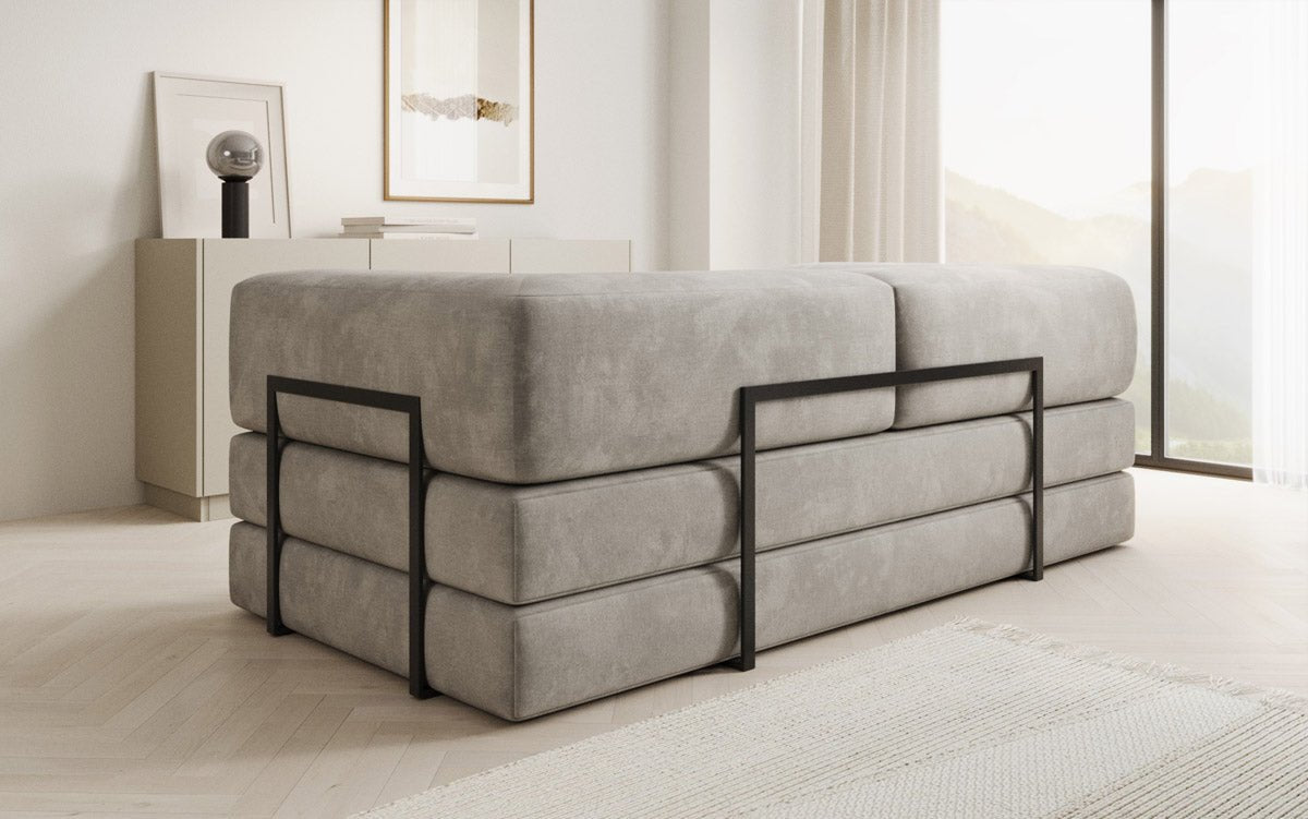 Sofa Designer Lazy 3-osobowa w aksamitnej tapicerce