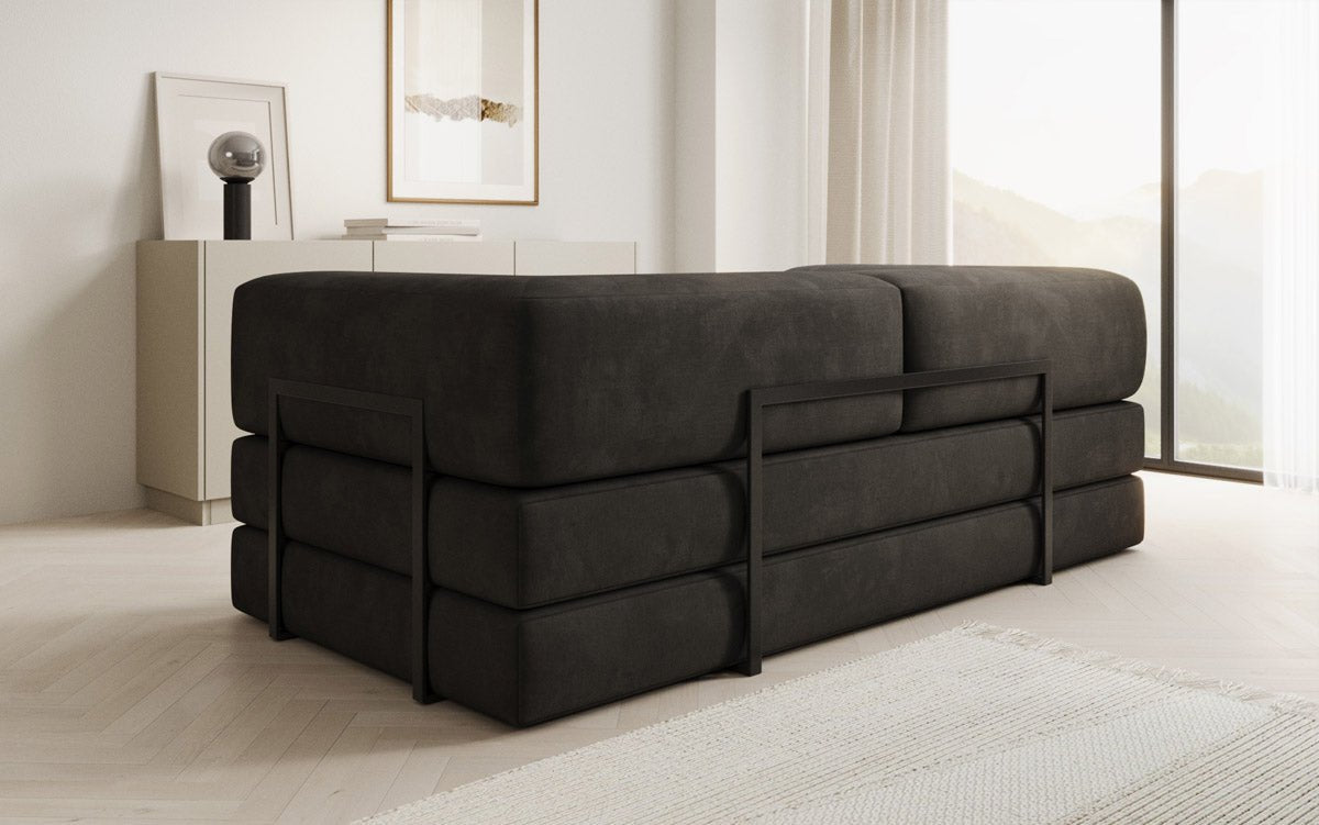 Sofa Designer Lazy 3-osobowa w aksamitnej tapicerce