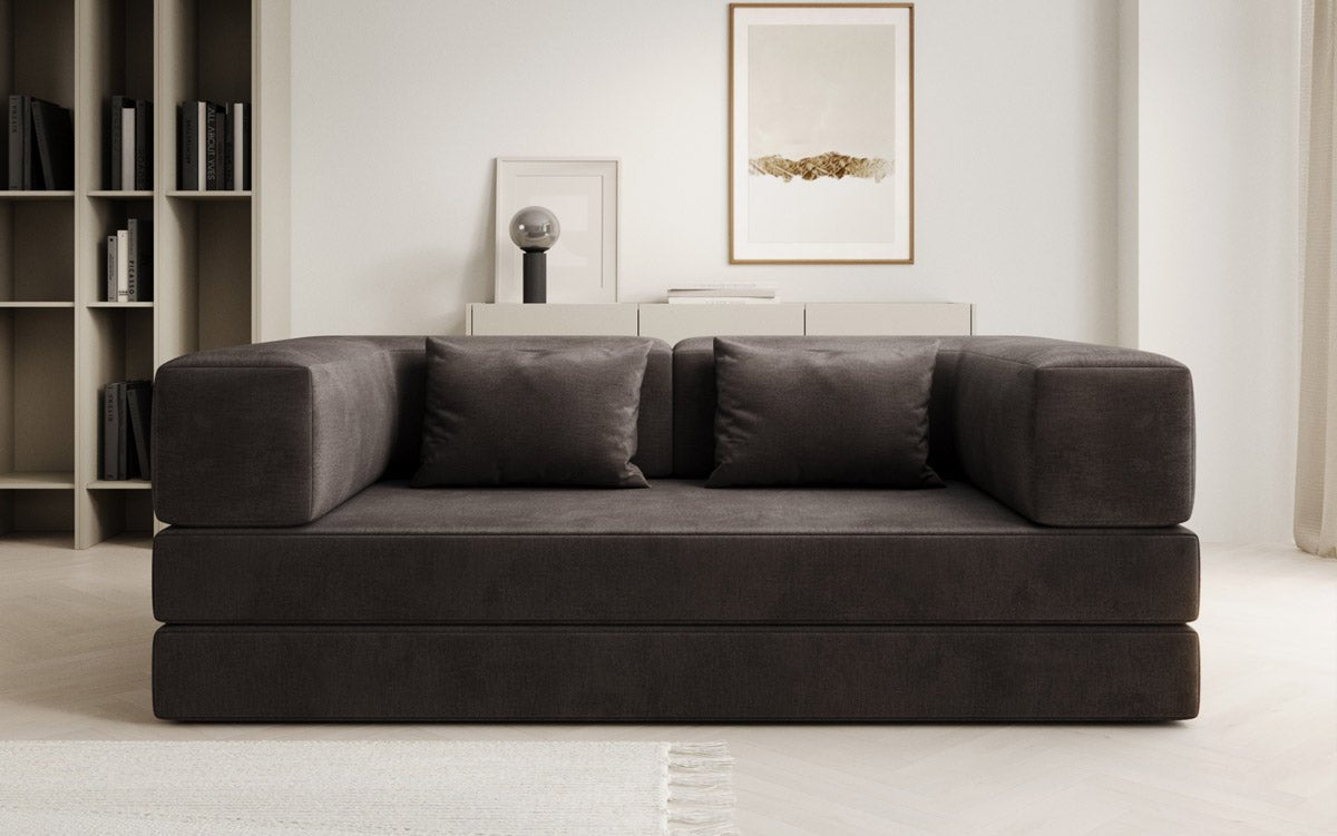 Sofa Designer Lazy 3-osobowa w aksamitnej tapicerce