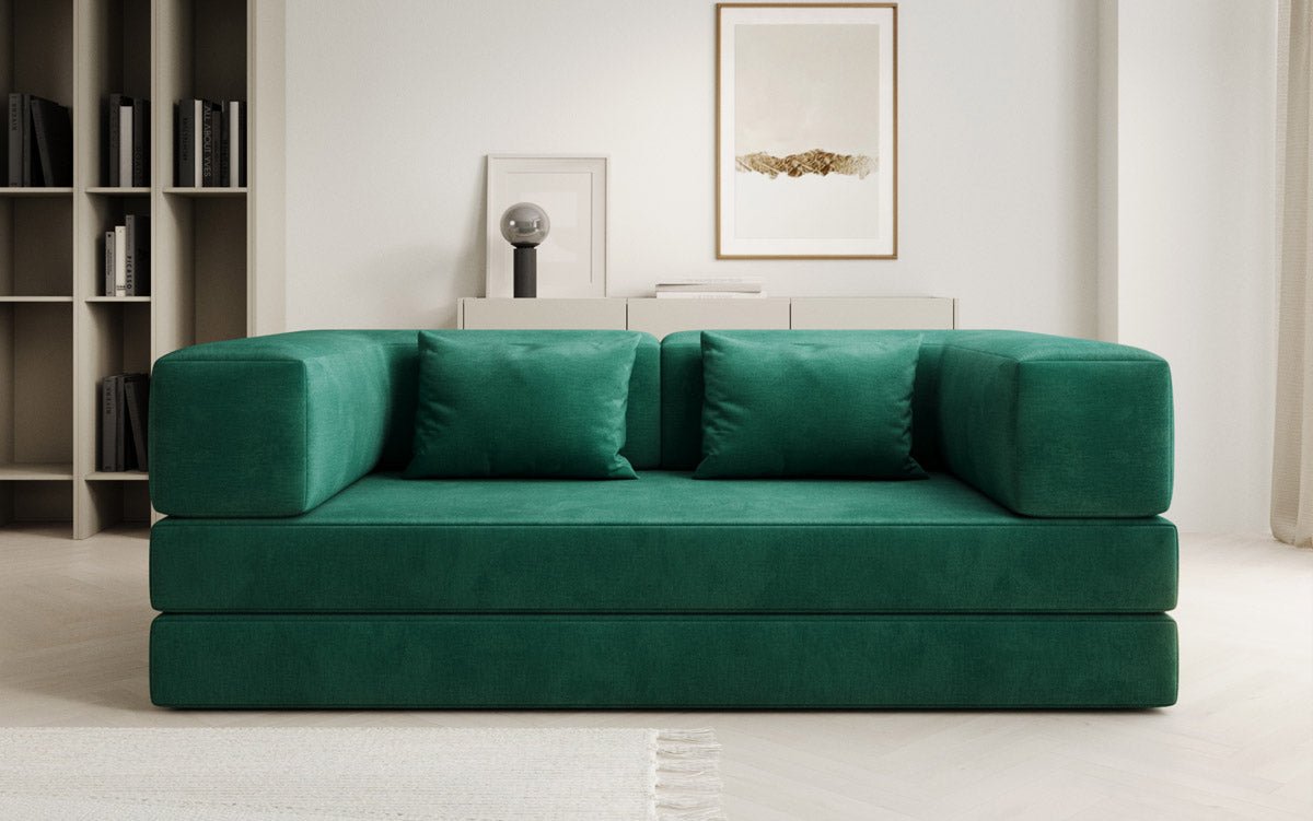 Sofa Designer Lazy 3-osobowa w aksamitnej tapicerce
