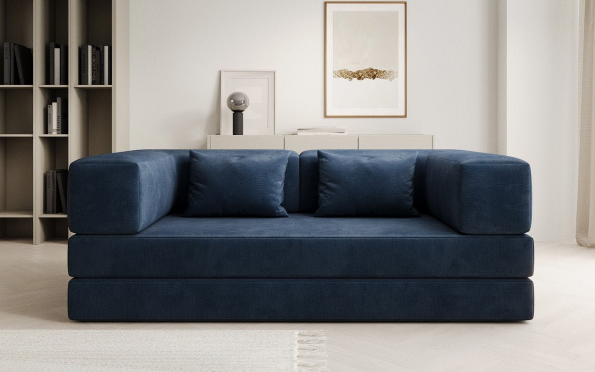 Sofa Designer Lazy 3-osobowa w aksamitnej tapicerce