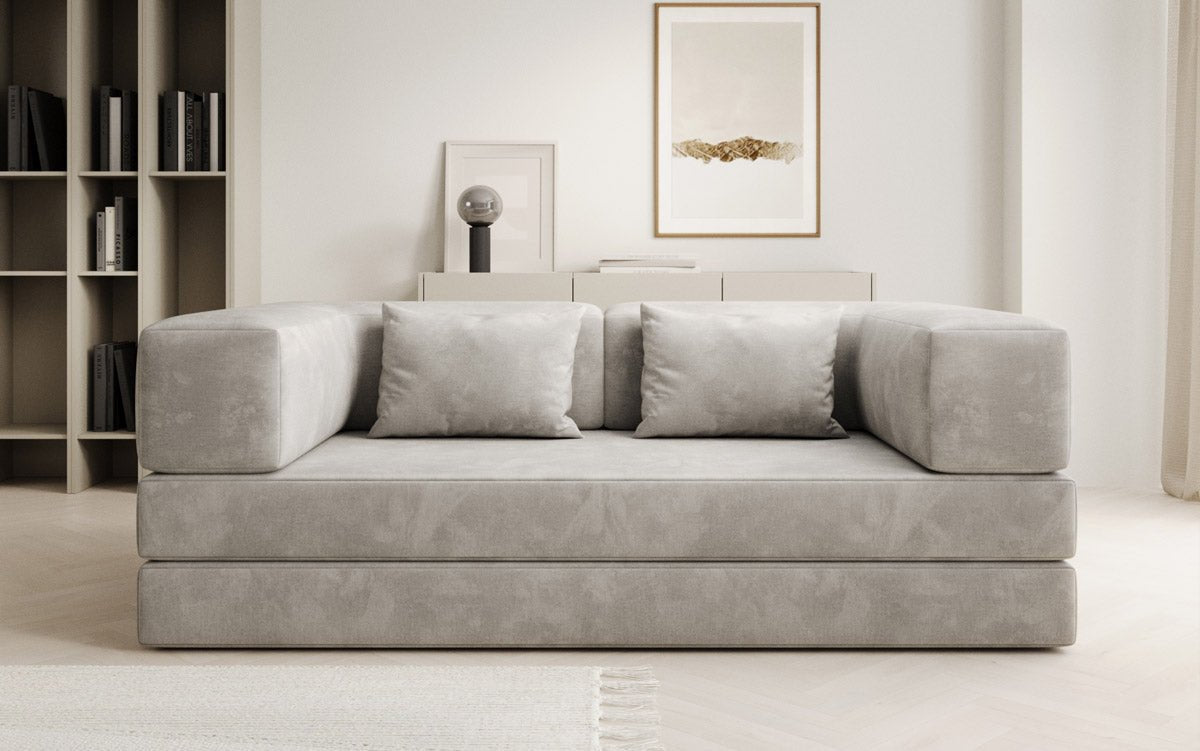 Sofa Designer Lazy 3-osobowa w aksamitnej tapicerce