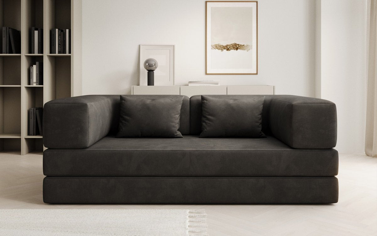 Sofa Designer Lazy 3-osobowa w aksamitnej tapicerce