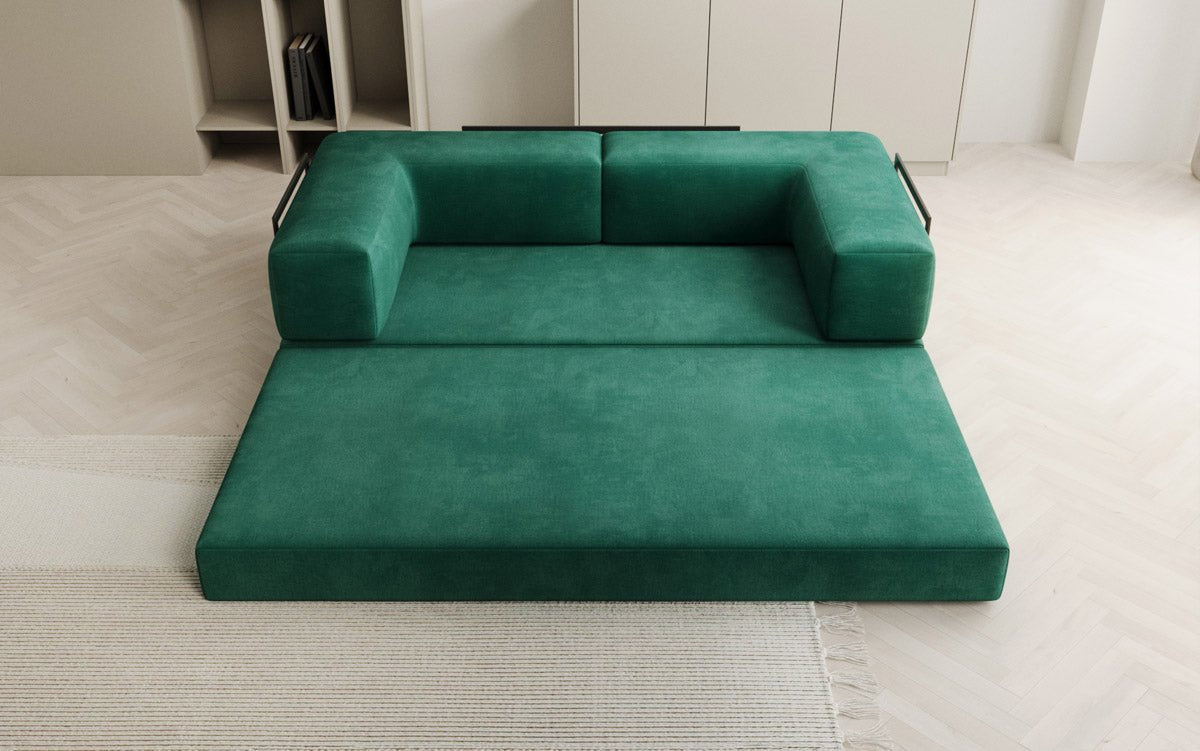 Sofa Designer Lazy 3-osobowa w aksamitnej tapicerce