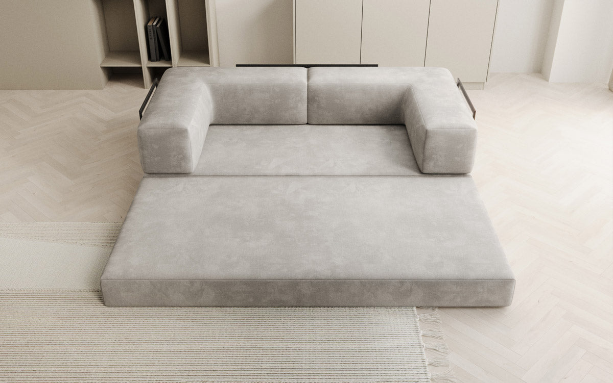 Sofa Designer Lazy 3-osobowa w aksamitnej tapicerce