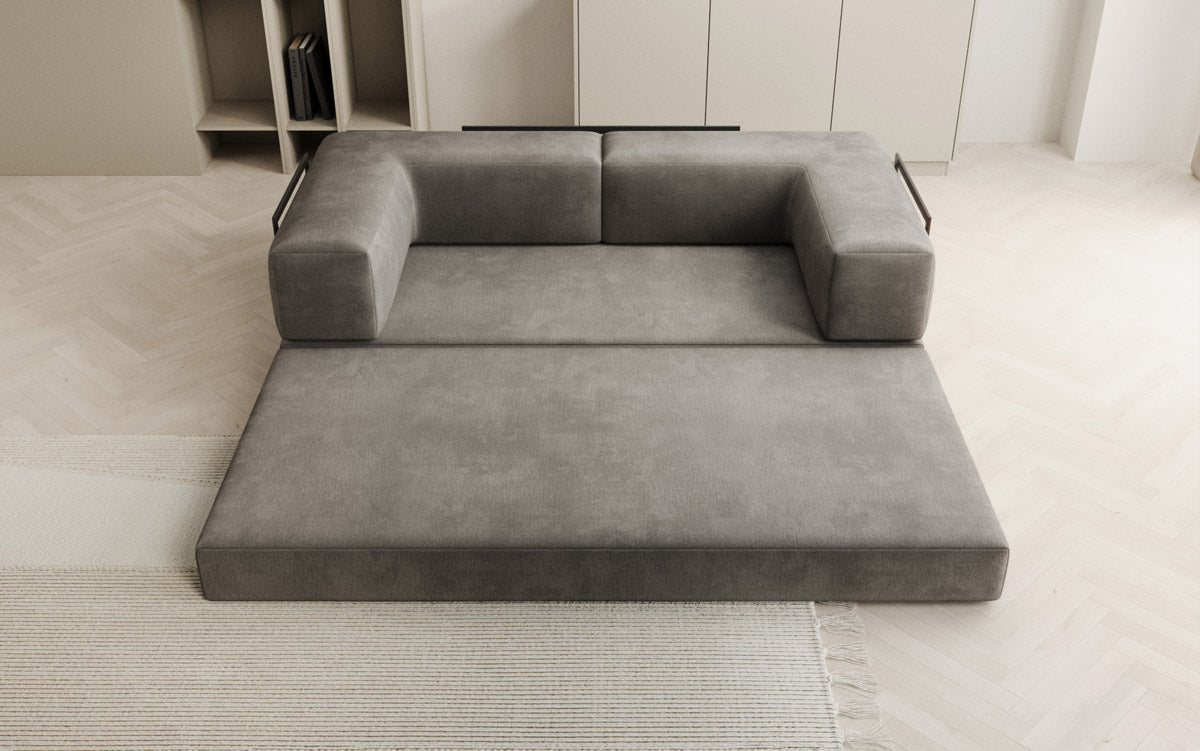 Sofa Designer Lazy 3-osobowa w aksamitnej tapicerce