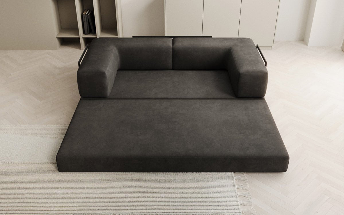 Sofa Designer Lazy 3-osobowa w aksamitnej tapicerce