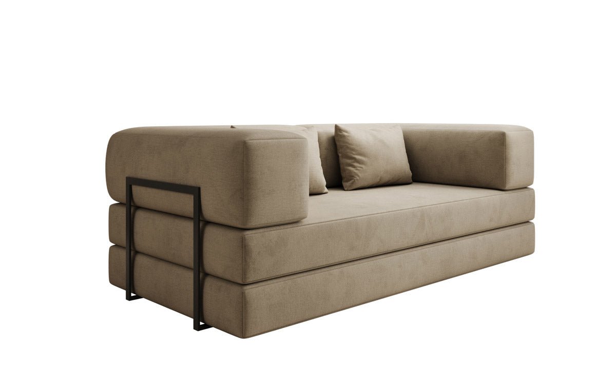 Sofa Designer Lazy 3-osobowa w aksamitnej tapicerce