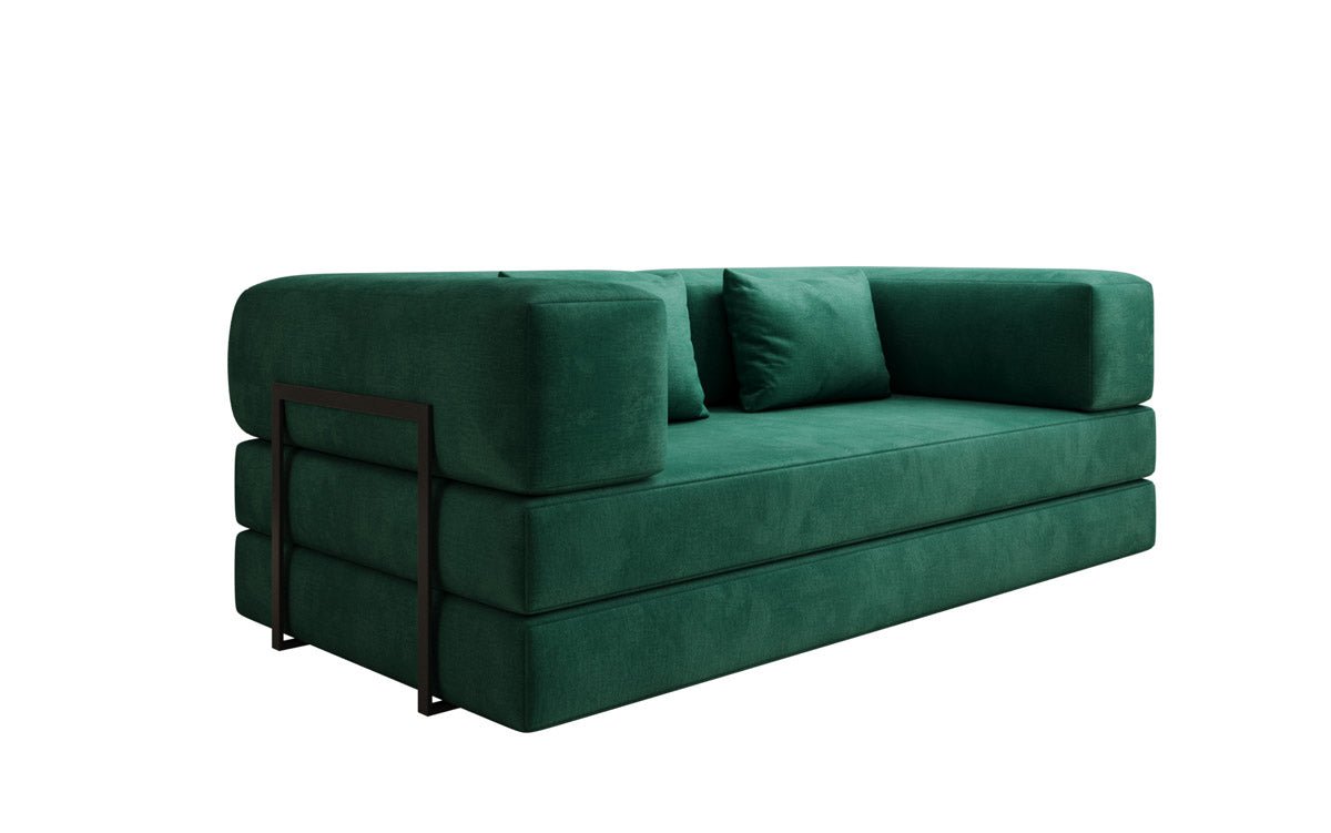 Sofa Designer Lazy 3-osobowa w aksamitnej tapicerce
