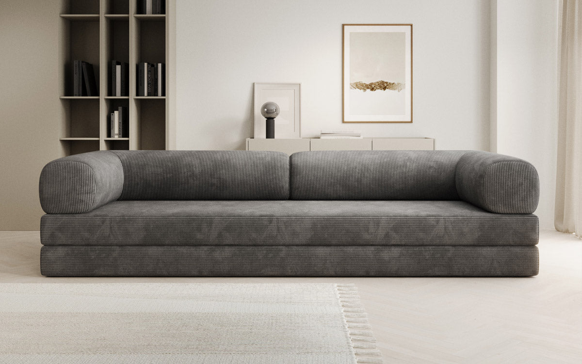 Designer Sofa Lazy 3 Sitzer XXL in Cord