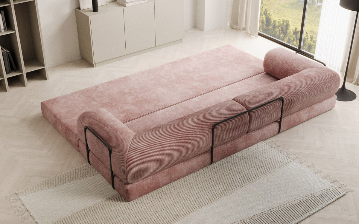 Designer Sofa Lazy 3 Sitzer XXL in Cord