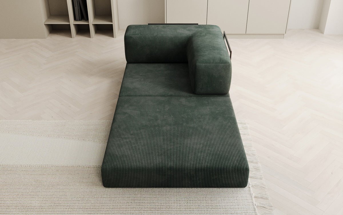 Projektowany fotel Lazy w kordzie