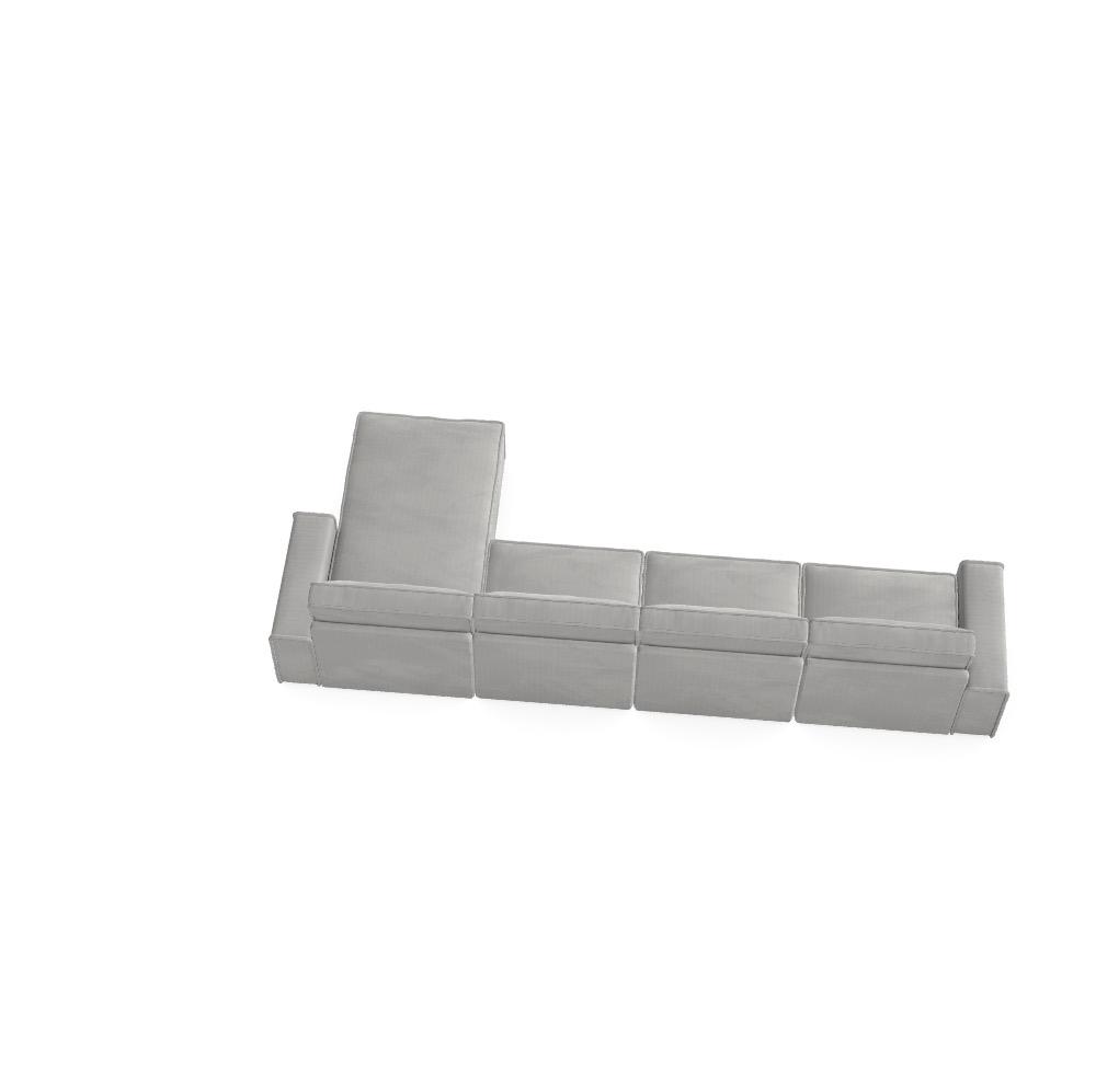Modułowa sofa Domo - Skonfigurowana sofa Ref: 0MHAW0