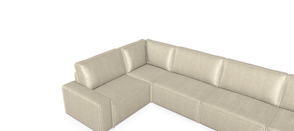 Modularna sofa Domo - Twoja wymarzona konfiguracja 9MC9CK