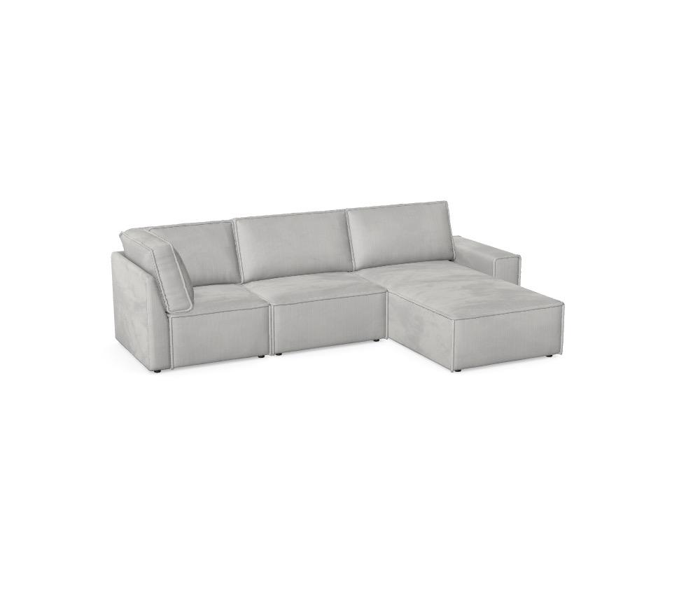 Modułowa sofa Domo - Skonfigurowana sofa Ref: BCXK1S