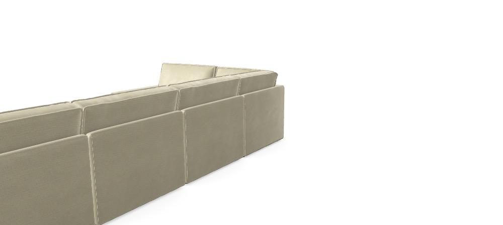 Modularna sofa Domo - Twoja wymarzona konfiguracja DAPLPE