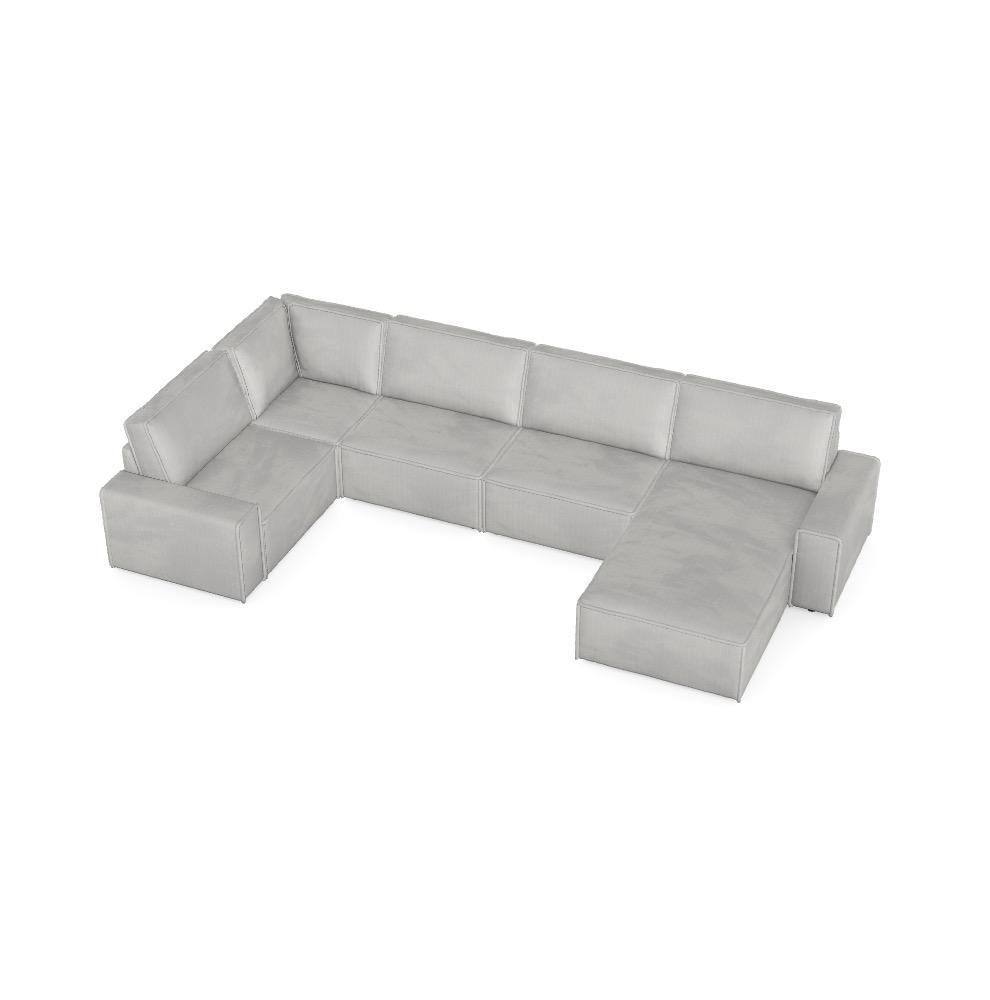 Modularna sofa Domo - Twoja wymarzona konfiguracja DN7CK6