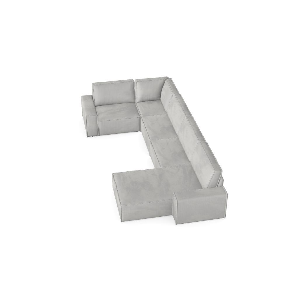 Modularna sofa Domo - Twoja wymarzona konfiguracja UIMXAB