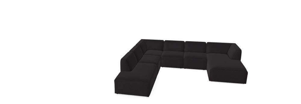 Modularna sofa Hugg - Twoja wymarzona konfiguracja 3JPTVY