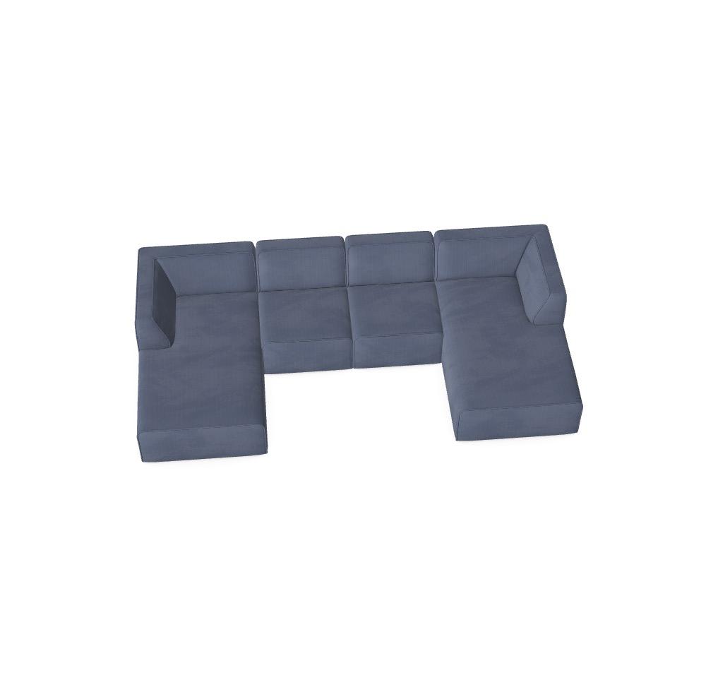 Modularna sofa Hugg - Twoja wymarzona konfiguracja XQAVUB
