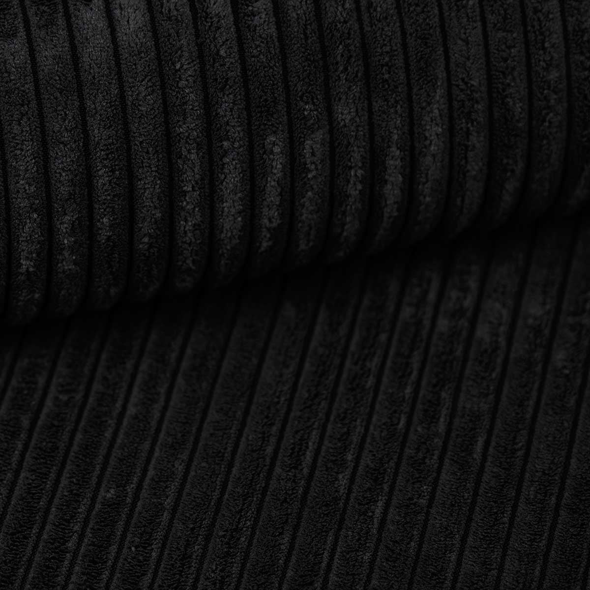 Sofa projektanta Lazy L obita materiałem Cord