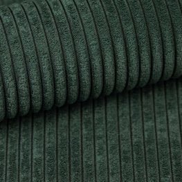 Sofa projektanta Lazy L obita materiałem Cord