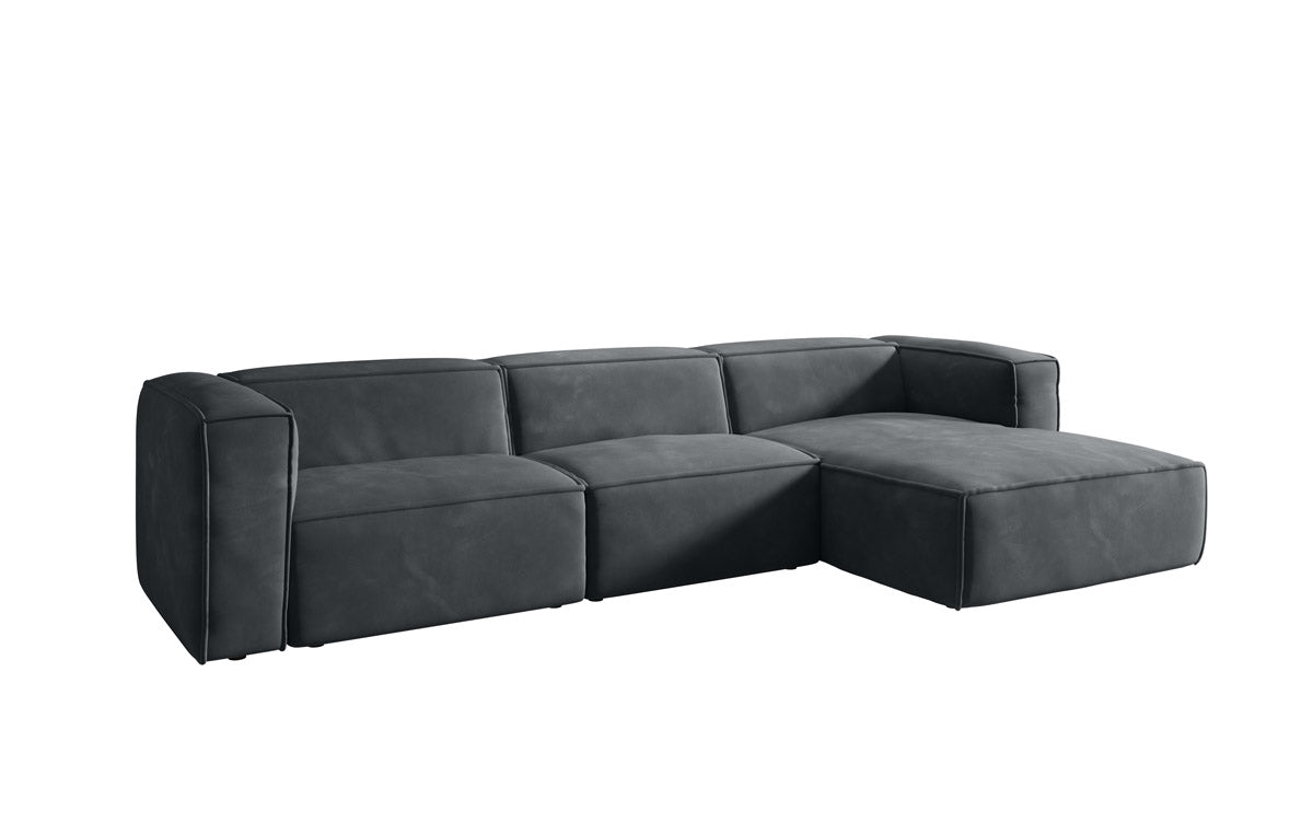 Designer Sofa Comfy in Samt