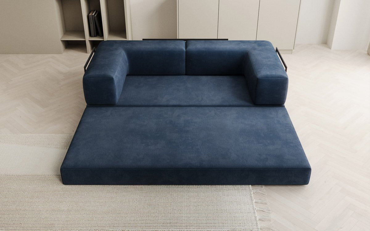 Sofa Designer Lazy 3-osobowa w aksamitnej tapicerce