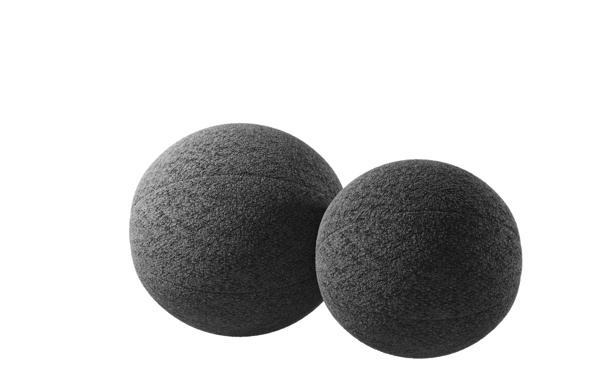 Zestaw poduszek dekoracyjnych Globe/Sphere z bouclé