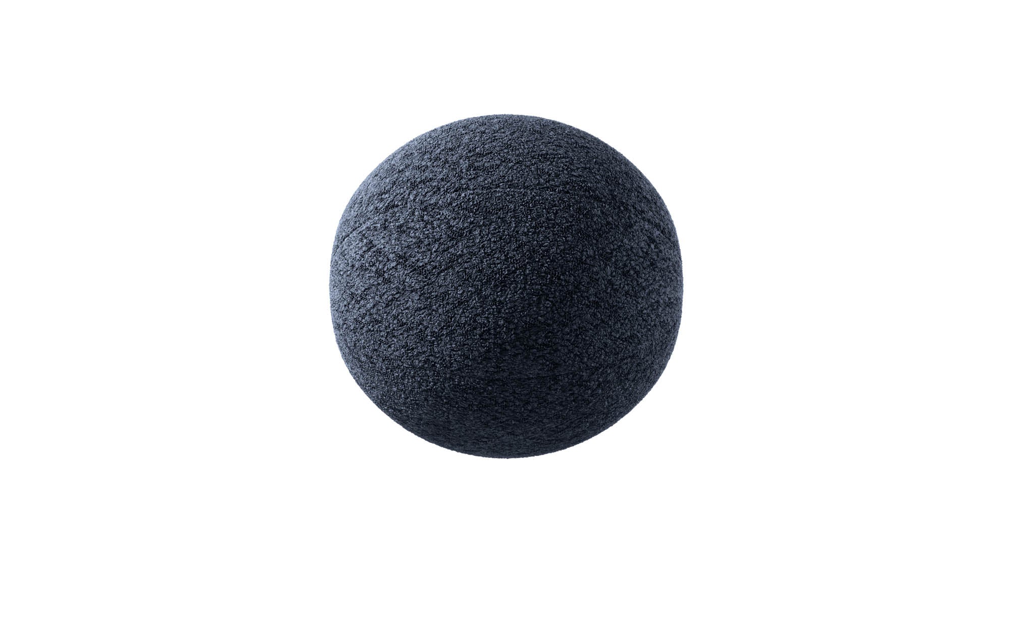 Okrągła poduszka dekoracyjna Globe ⌀28 cm z bouclé