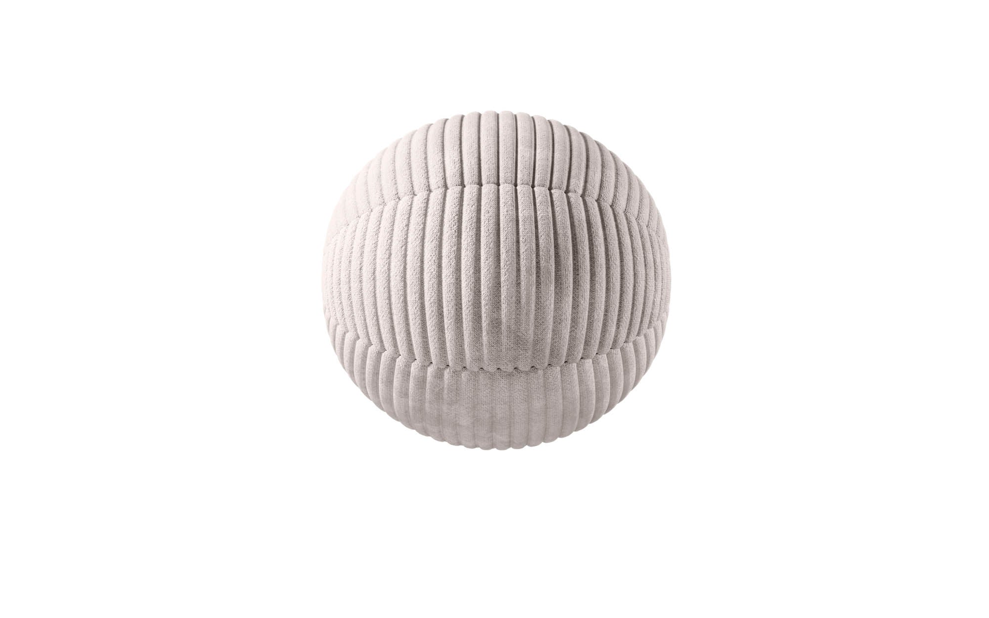 Okrągła poduszka dekoracyjna Sphere ⌀35 cm z sztruksu