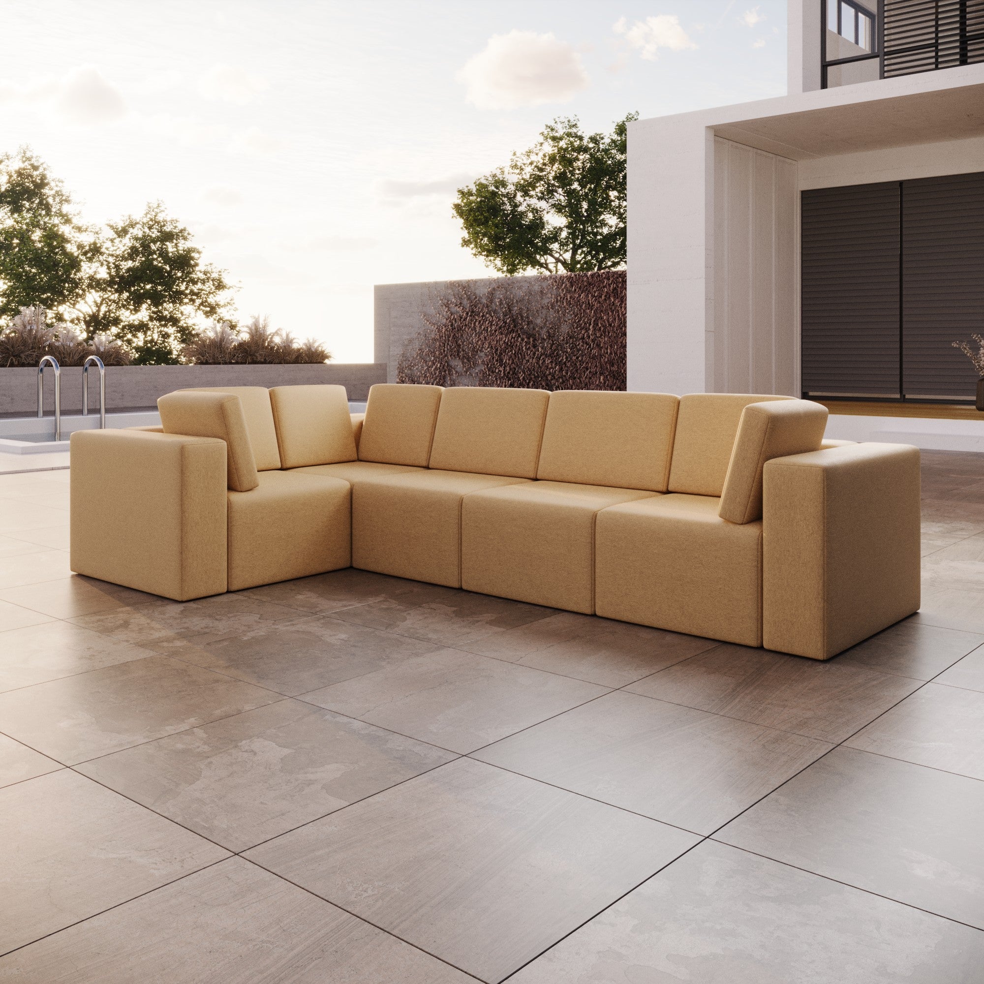 Modularna sofa ogrodowa Eden L Maxi