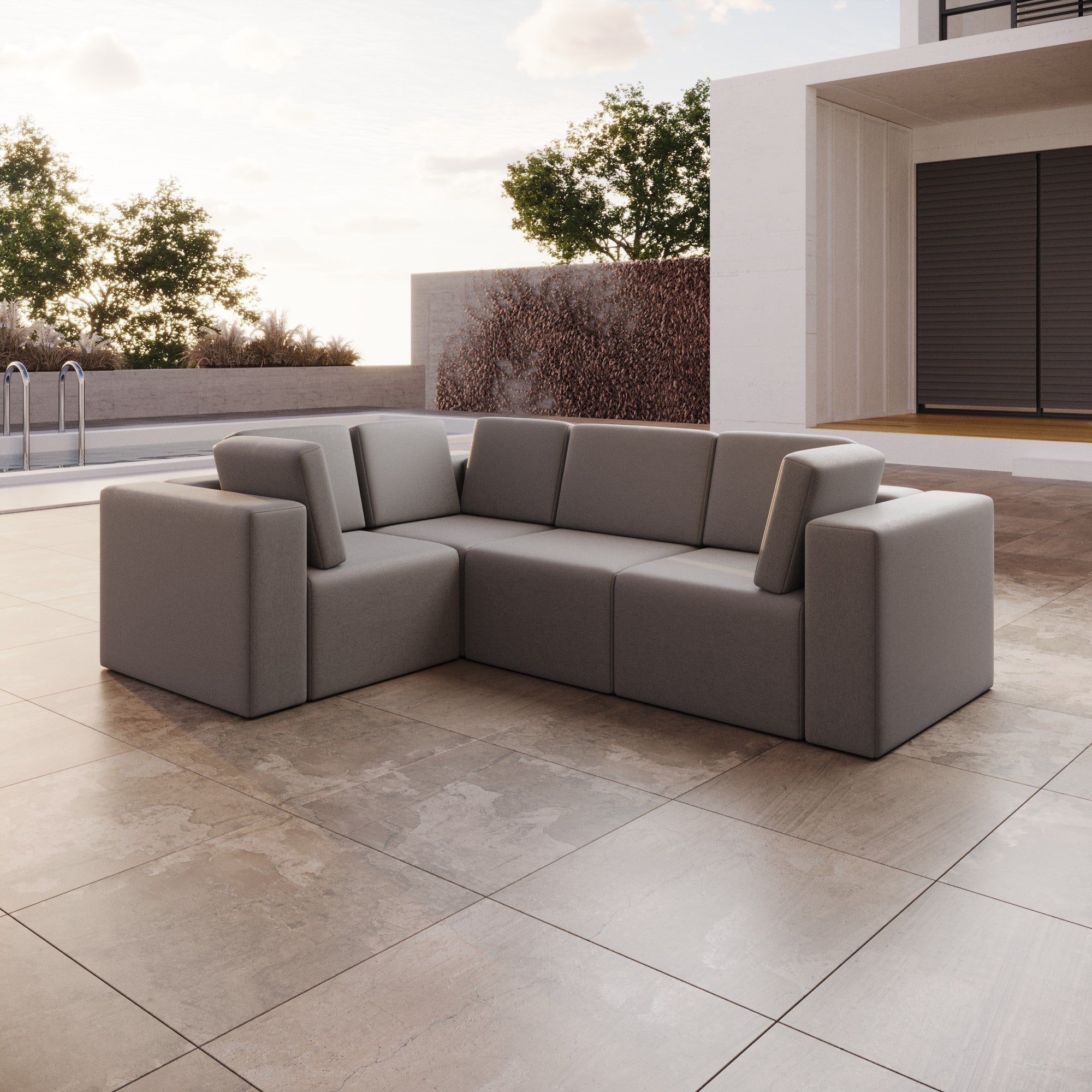 Modularna sofa ogrodowa Eden L