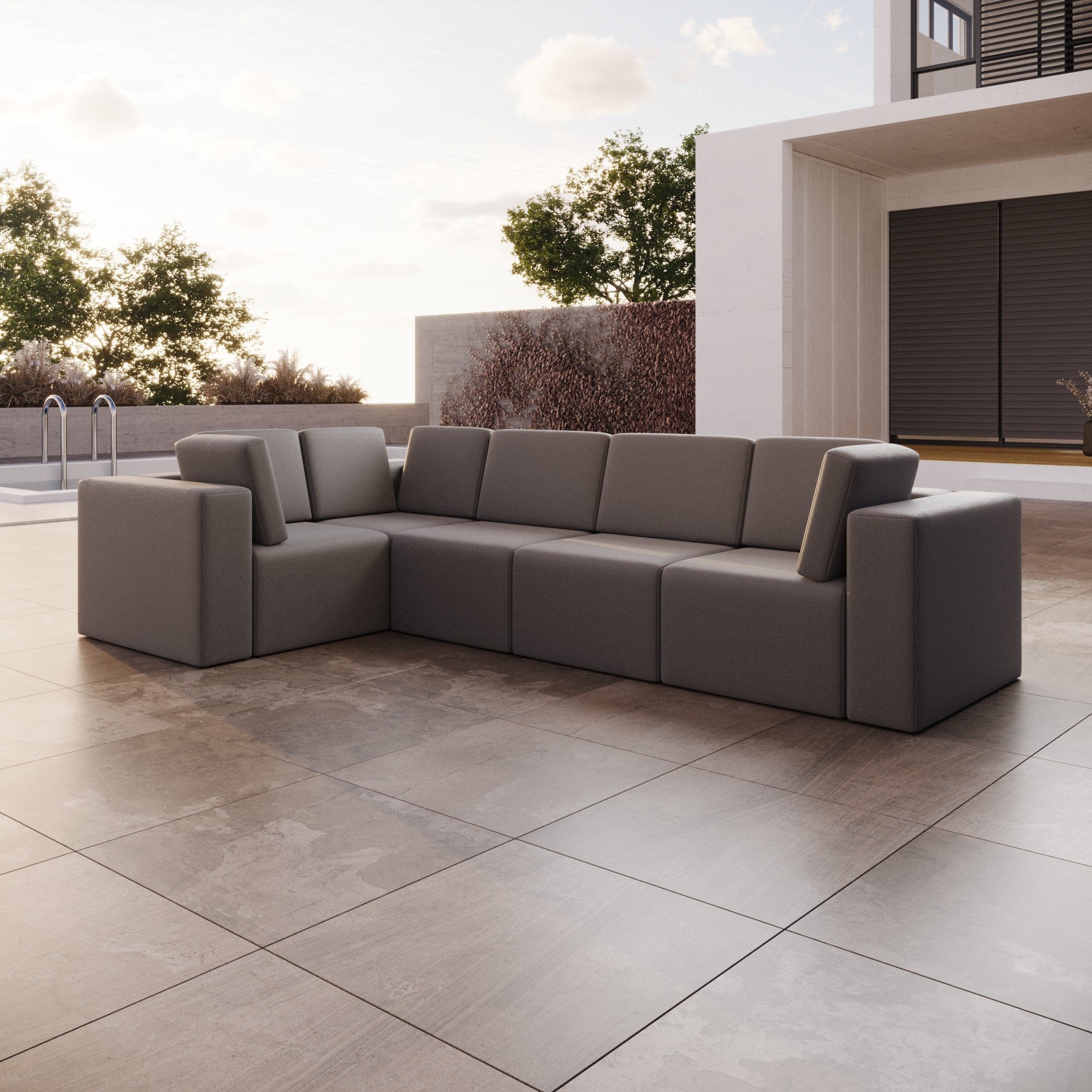 Modularna sofa ogrodowa Eden L Maxi