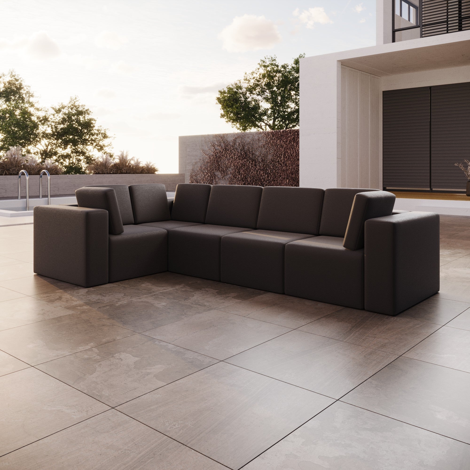 Modularna sofa ogrodowa Eden L Maxi