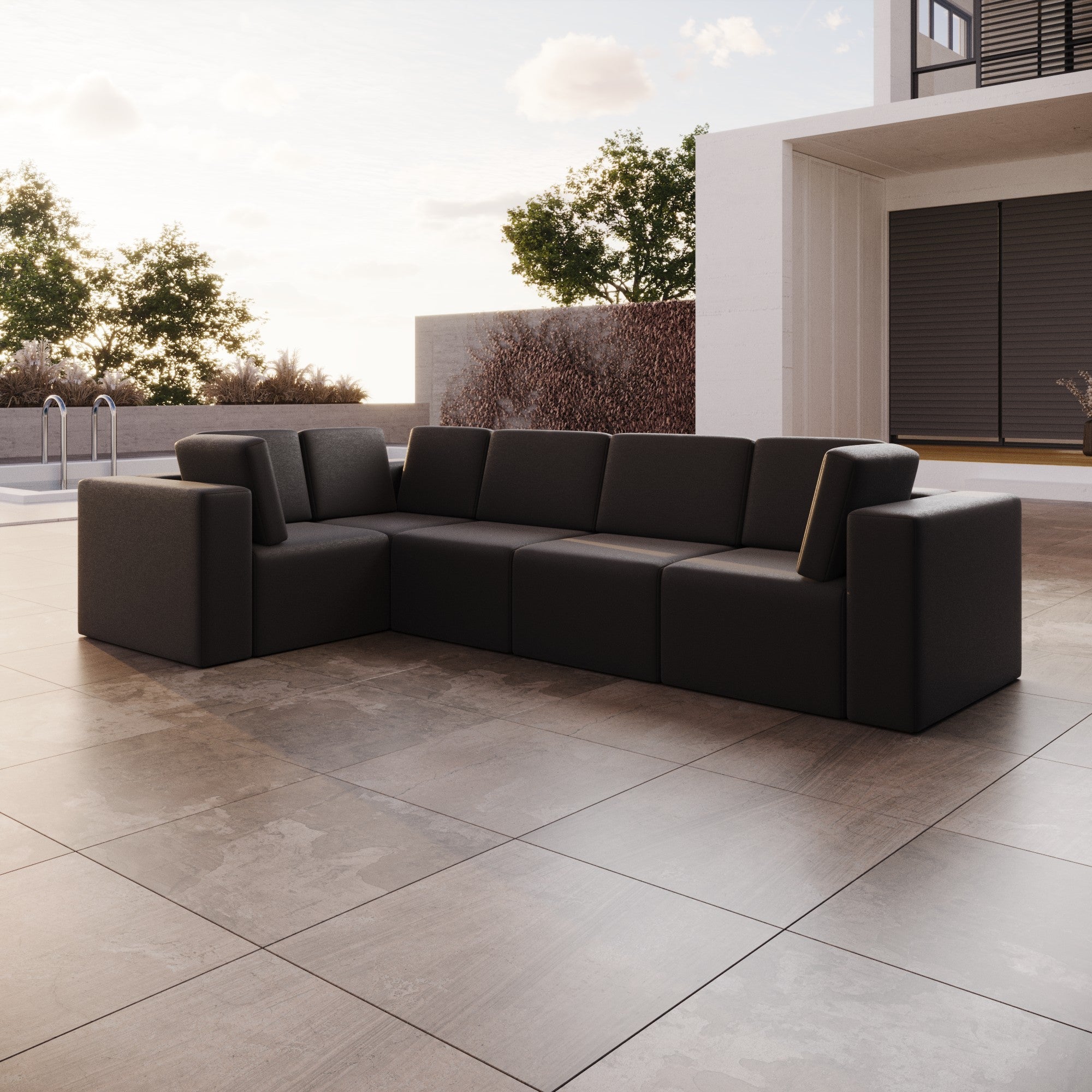 Modularna sofa ogrodowa Eden L Maxi