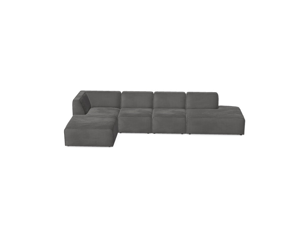 Modularna sofa Hugg - Twoja wymarzona konfiguracja M_RUZDFB