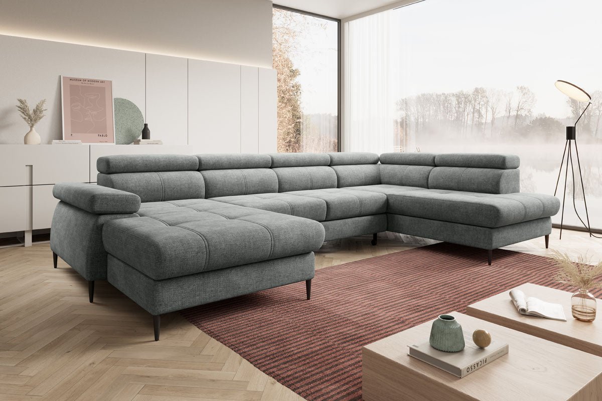 Sofa designerska Cordoba III z funkcją spania i rozkładania