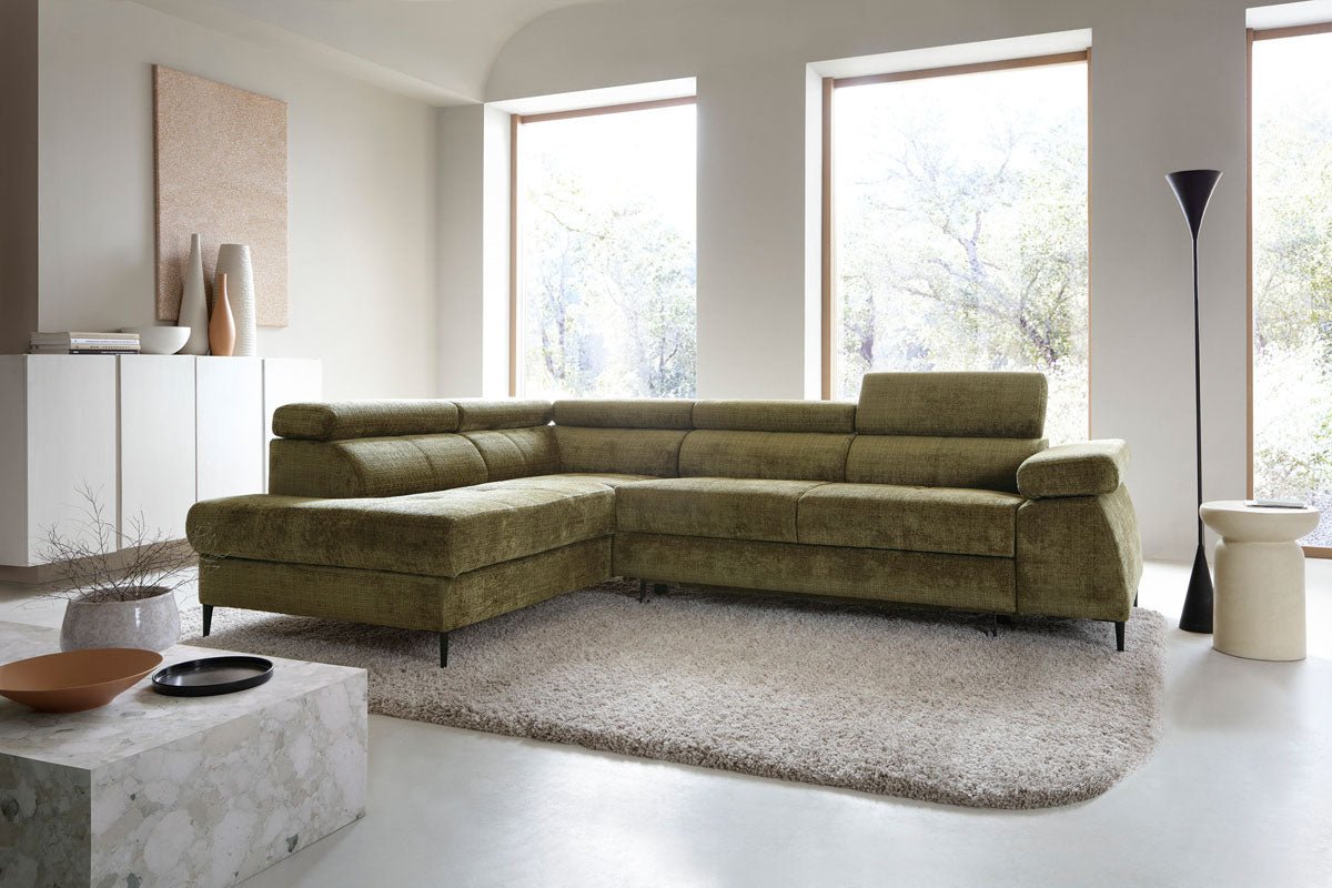 Sofa designerska Cordoba II z funkcją spania i składania