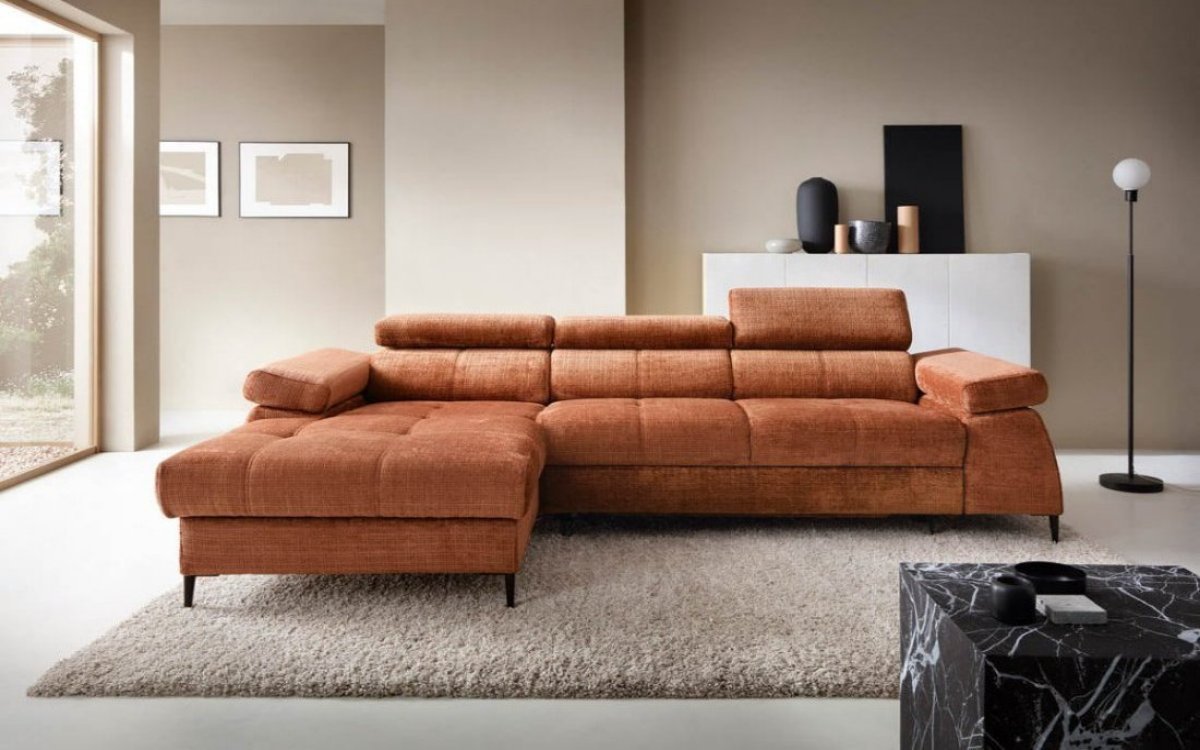 Sofa designerska Cordoba I z funkcją spania i składania